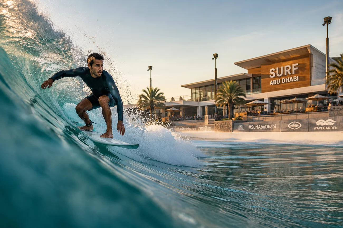 Illustrative Surf Abu Dhabi lifestyle visual