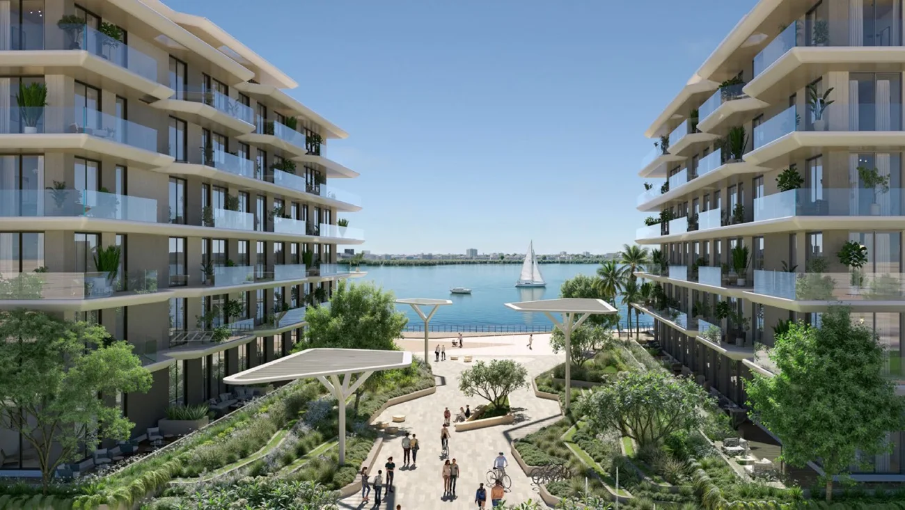 Bashayer waterfront residences, illustrative rendering